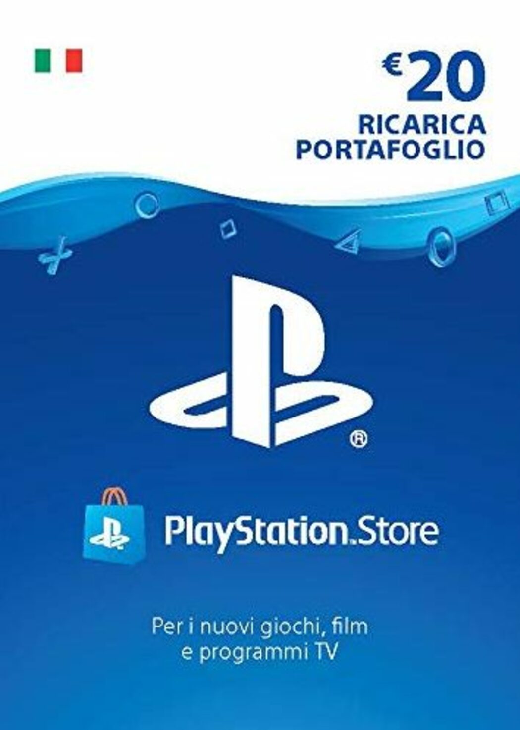 PlayStation Network Card 20 EUR (IT) key, PSN cards!