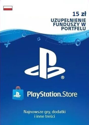 PlayStation Network Card 15 PLN PSN Klucz POLAND