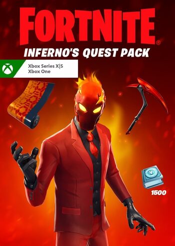 Fortnite - Inferno's Quest Pack + 1,500 V-Bucks Challenge Código de XBOX LIVE ARGENTINA