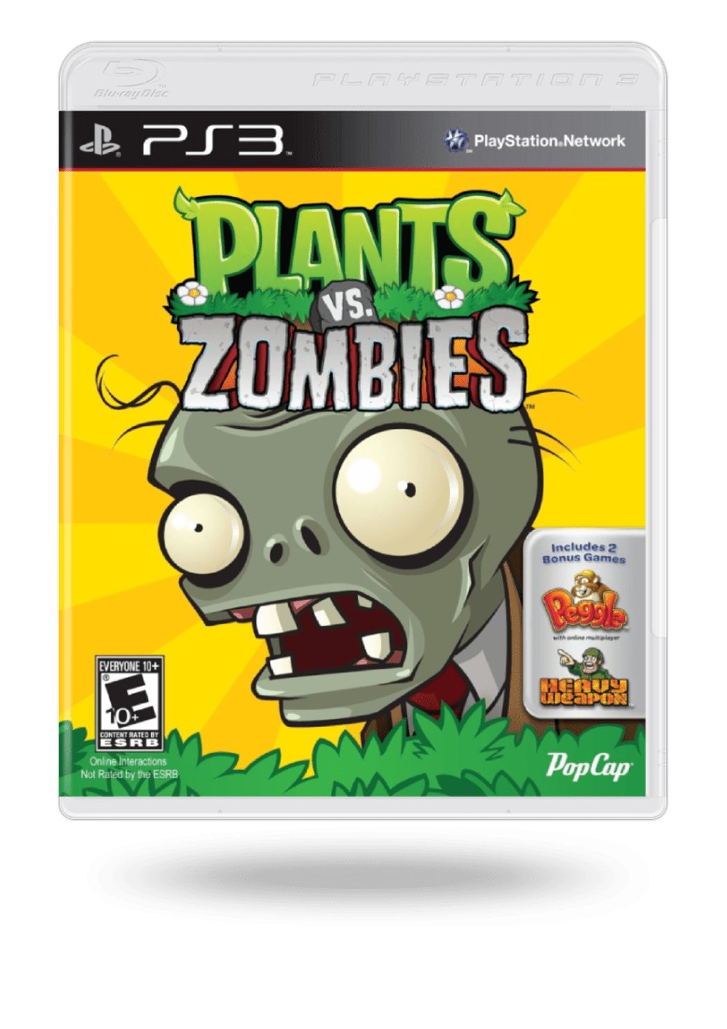 Plants Vs Zombies (ONLINE GAME) Playstation 3 PS3 EXCELLENT Condition