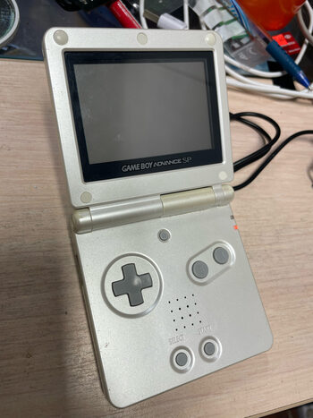 Nintendo Game Boy advance sp GBA PEARL WHITE