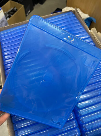 Bluray disc dezutes melynos spalvos blue. TIK DEZUTES. 25vnt. Issiuntimas ta pacia diena!