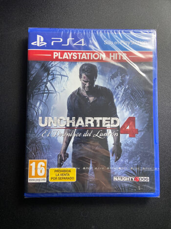 Uncharted 4: A Thief's End (Uncharted 4: El Desenlace Del Ladrón) PlayStation 4