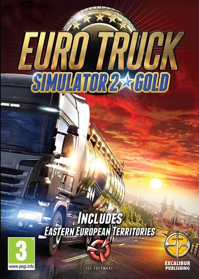 E-shop Euro Truck Simulator 2 (Gold Edition) Steam Key RU/CIS