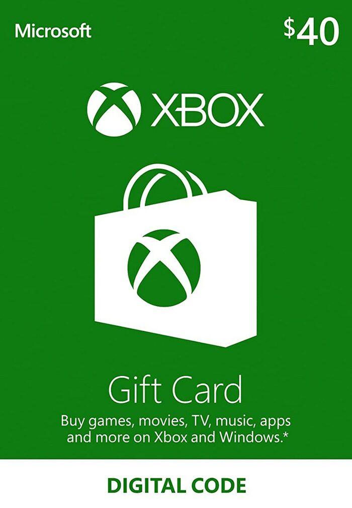 Xbox live credit deals card