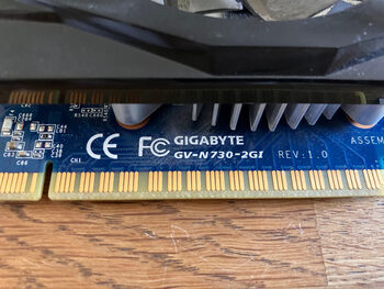 Pirkti Gigabyte GeForce GT 730 2 GB 902 Mhz PCIe x16 GPU