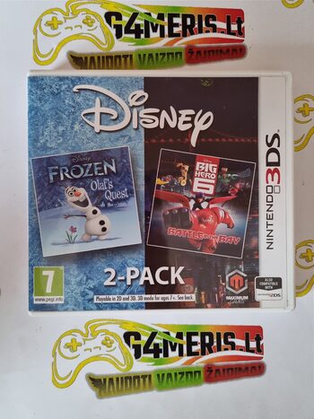 Disney 2-Pack (Frozen-Big Hero 6 Combo) Nintendo 3DS