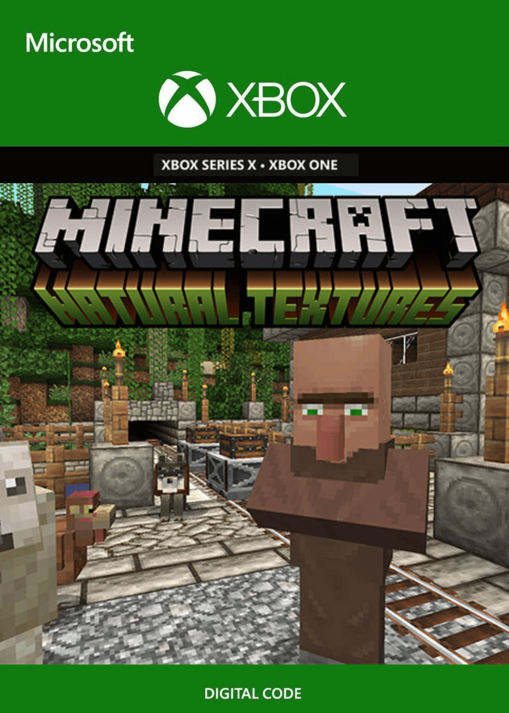 Buy Minecraft Natural Texture Pack (DLC) Xbox key! Cheap price