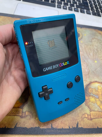 Nintendo Game Boy Color Model No CGB 001 mėlynas - turkio spalvos blue  for sale