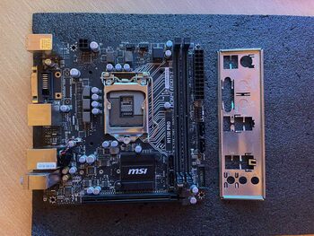 MSI H110I Pro Intel H110 Mini ITX DDR4 LGA1151 1 x PCI-E x16 Slots Motherboard