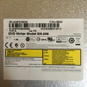 Optinis įrenginys DVD Writer SN-208 DVD Writer Slim