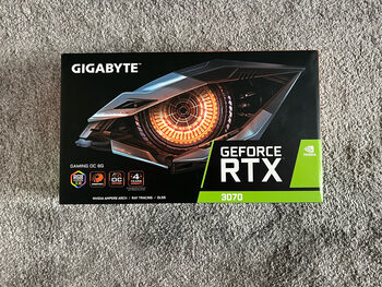 Gigabyte GeForce RTX 3070 8 GB 1500-1770 Mhz PCIe x16 GPU