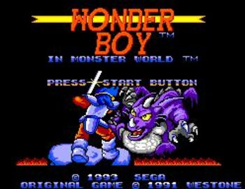 Wonder Boy in Monster World (1991) SEGA Mega Drive for sale