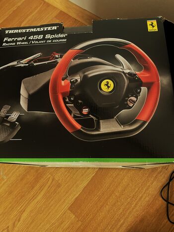 Žaidimu vairas THRUSTMASTER Ferrari 458 Spider for sale