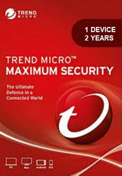 

Trend Micro Maximum Security 1 Device 2 Years Key GLOBAL