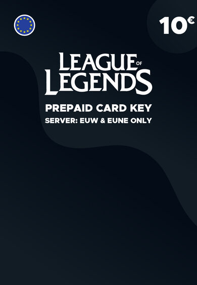 League of Legends 10 EUR Prepaid Card Key EUROPE