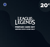 League of Legends Gift Card 20€ - Riot Key - EUROPE Server Only