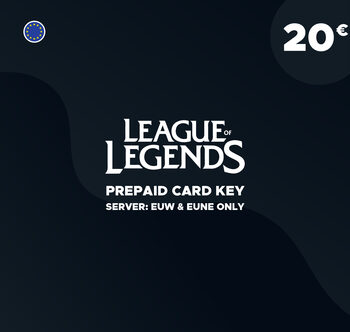 League of Legends Gift Card £15 - Riot Key Solo para el server EU WEST
