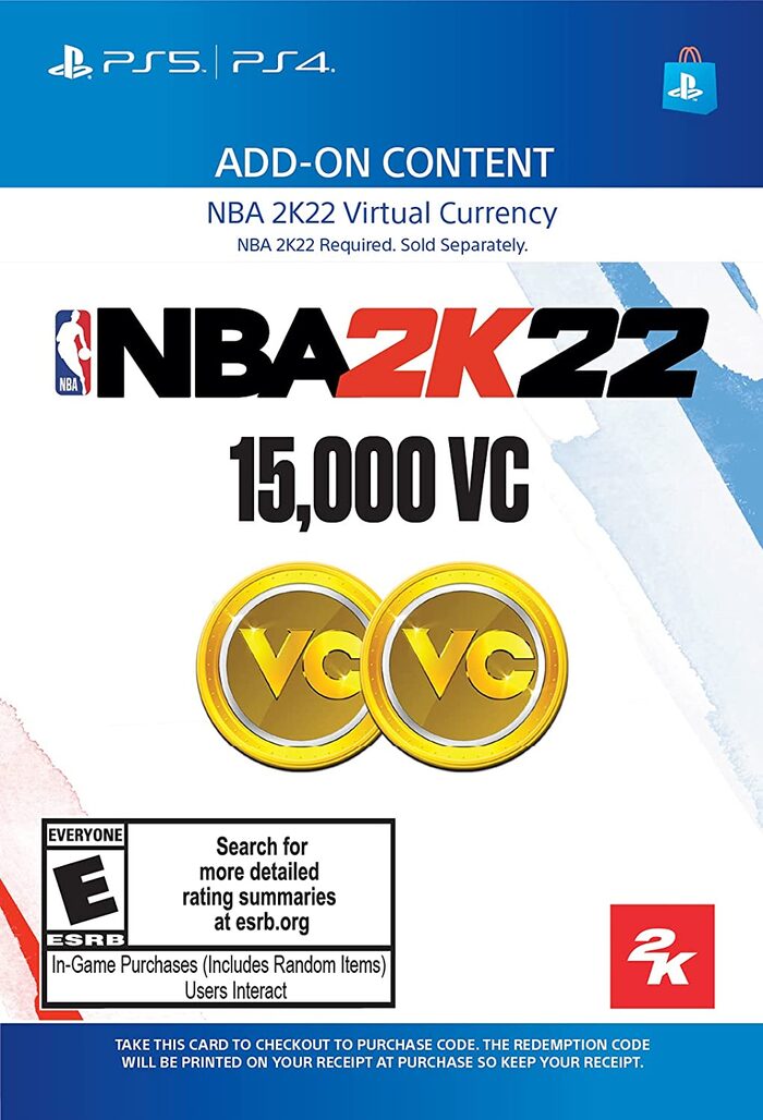 Get NBA 2K22: 75000 VC PSN Key Cheaper!, US