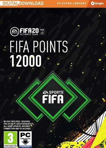 FIFA 20 - 12000 FUT Points Origin Klucz GLOBAL