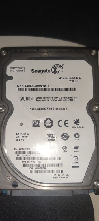 Pirkti 250gb hdd