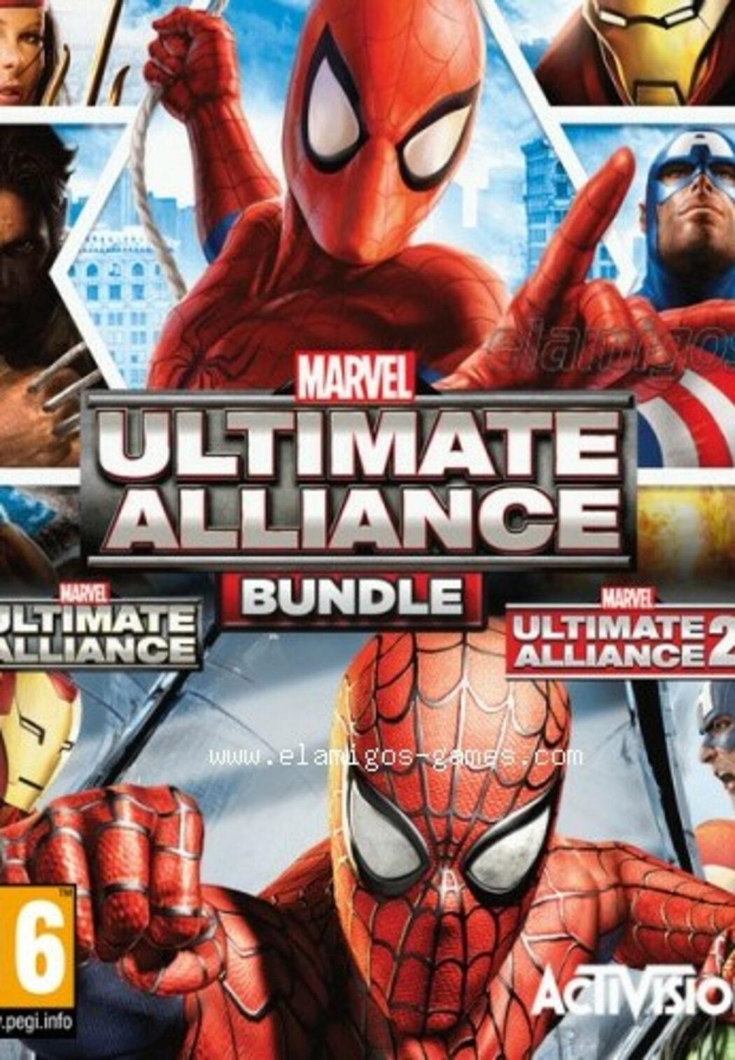 marvel ultimate alliance gold edition cover