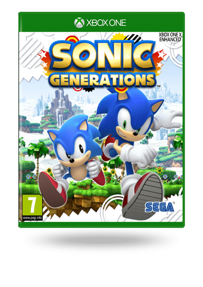 Sonic generations xbox. Соник на Xbox 360. Sonic Generations обложка.