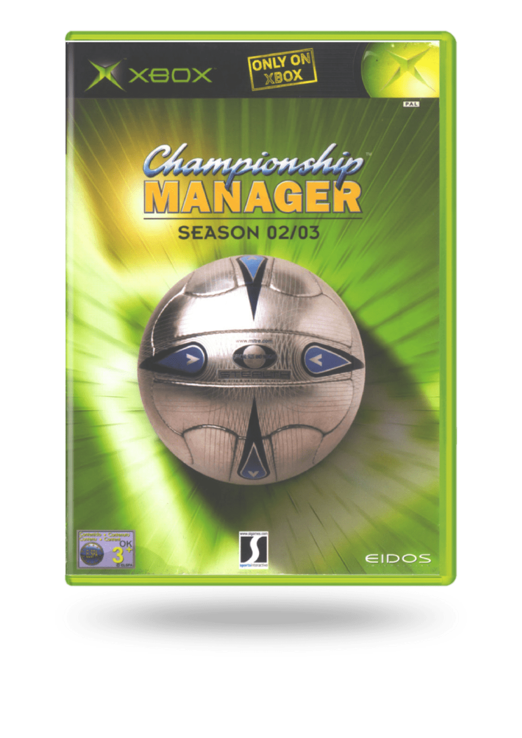 Jogo XBox Championship Manager Season 02/03