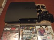 Consola PS3 PlayStation 3 Slim, Black, 160GB for sale