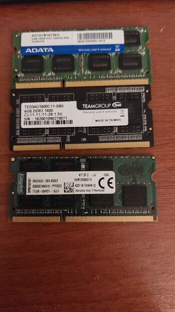 Kingston 8 GB (1 x 8 GB) DDR3-1600 Laptop RAM