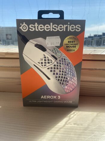 Get SteelSeries aerox 3 pelė (2022 edision) balta