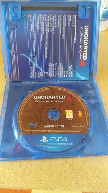 Uncharted 4: A Thief's End (Uncharted 4: El Desenlace Del Ladrón) PlayStation 4 for sale