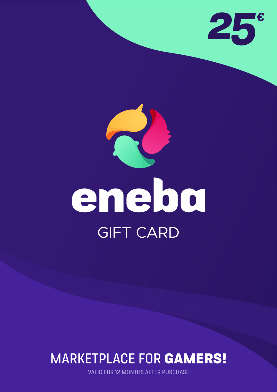 billig | 25 Card ENEBA Geschenkkarten Gift Eneba EUR kaufen