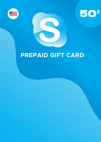 Skype Prepaid Gift Card 50 USD Key UNITED STATES