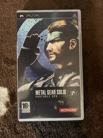 Metal Gear Solid: Portable Ops Plus PSP