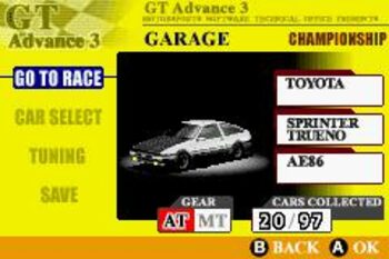 Buy GT Advance 3: Pro Concept Racing Game Boy Advance