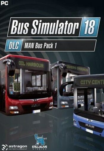 Bus Simulator 18 - MAN Bus Pack 1 (DLC) Steam Key GLOBAL