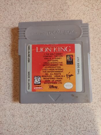 Disney's The Lion King Game Boy