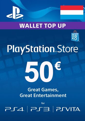 PlayStation Network Card 50 EUR (LU) PSN Key LUXEMBOURG