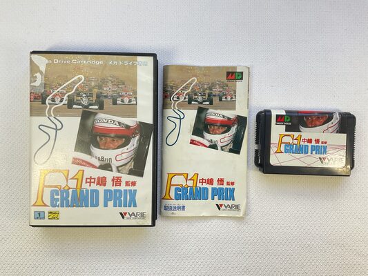 F1 Grand Prix: Nakajima Satoru SEGA Mega Drive
