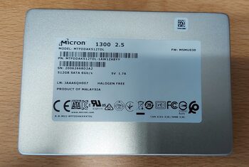 Micron 1300 512gb Micron Mtfddak512tdl Micron 1300 Sata 512gb