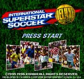 International Superstar Soccer Deluxe SEGA Mega Drive for sale