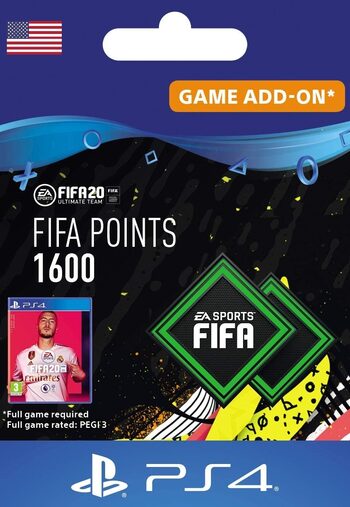 FIFA 20 - 1600 FUT Points (PS4) PSN Key UNITED STATES