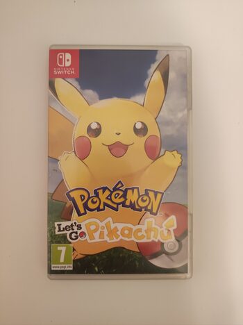 Pokémon: Let's Go, Pikachu! Nintendo Switch