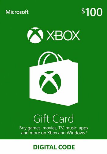 $100 Xbox Live Gift Card (Digital Delivery)