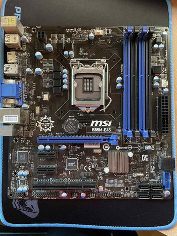 MSI B85M-E45 Intel B85 Micro ATX DDR3 LGA1150 1 x PCI-E x16 Slots Motherboard