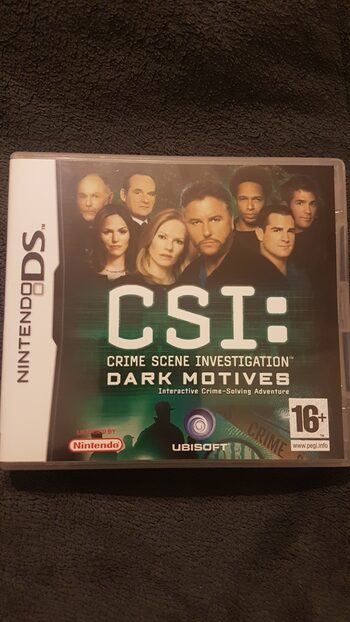 CSI: Dark Motives Nintendo DS