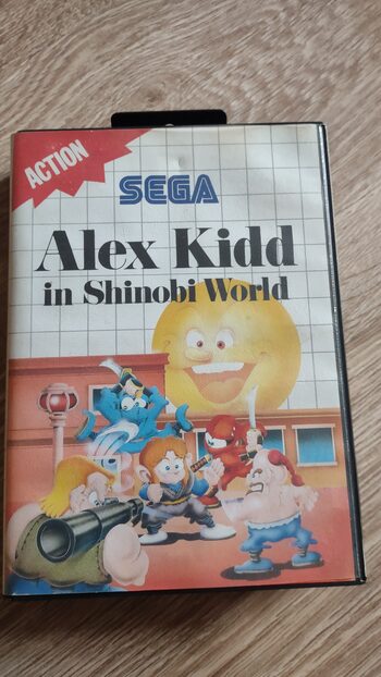 Alex Kidd in Shinobi World SEGA Master System