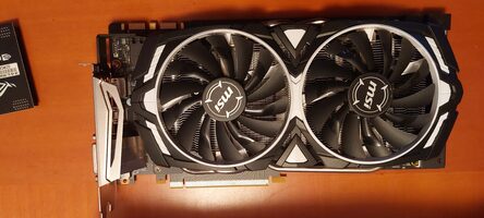 MSI GeForce GTX 1080 8 GB 1657-1797 Mhz PCIe x16 GPU