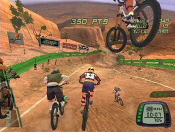 Jogo Downhill Domination play 2 ( Bicicleta )